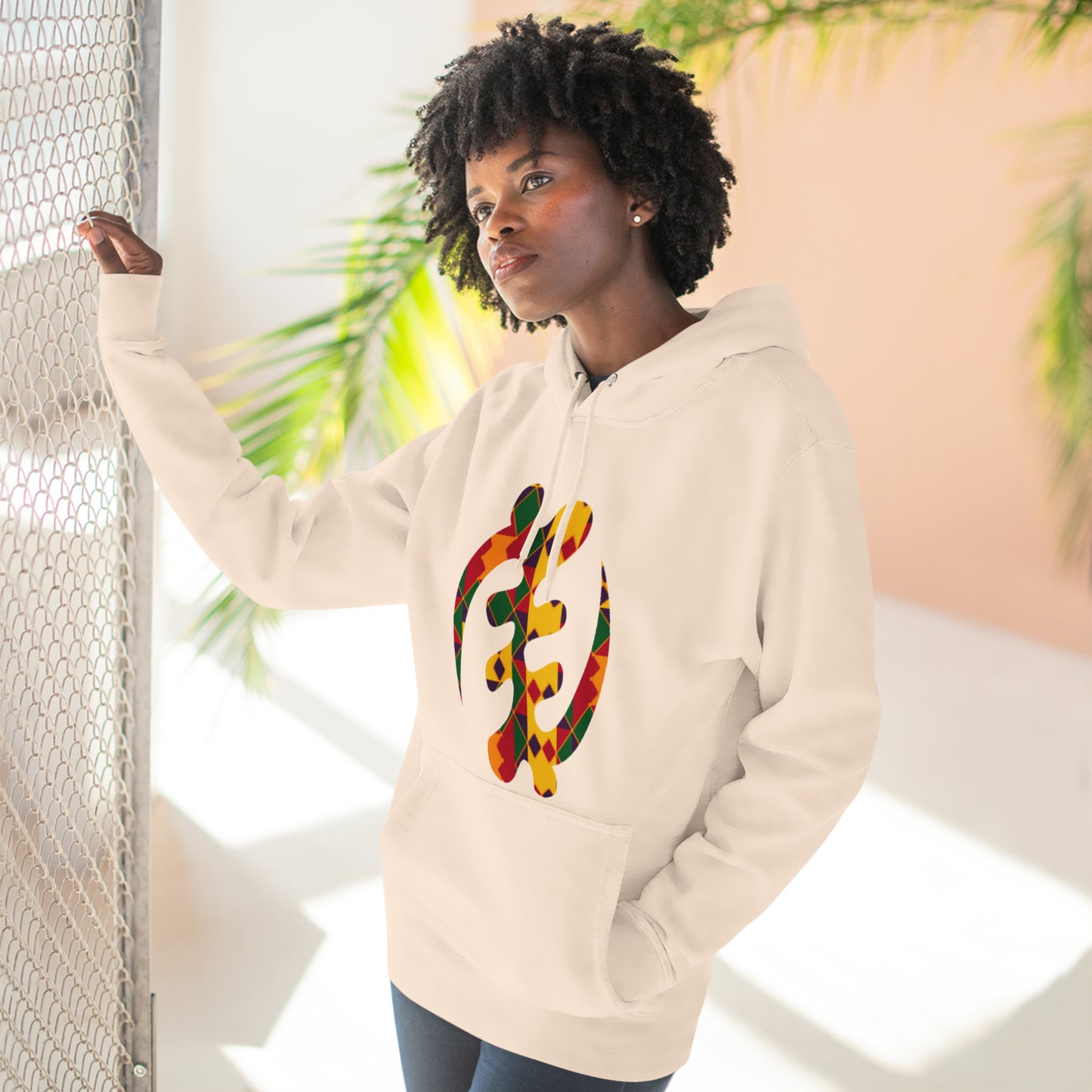 Gye Nyame African Adinkra Symbol Unisex Hoodie