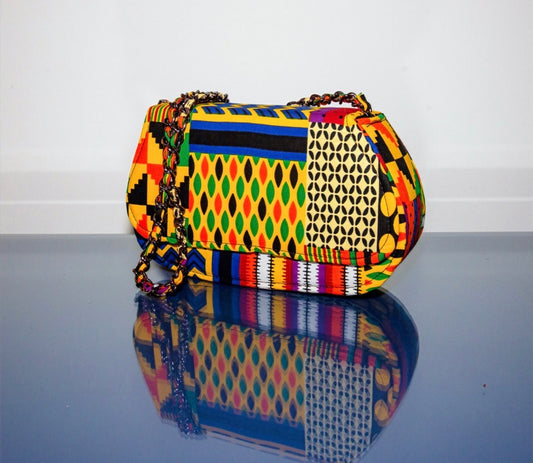 Nasara Kente African Print Bag
