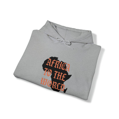 Africa To The World Unisex Hoodie Sweatshirt
