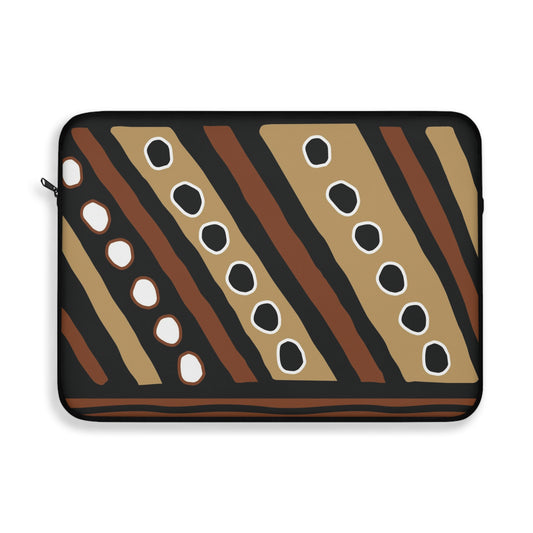 Bumi Mud Cloth Print Laptop Sleeve Bag