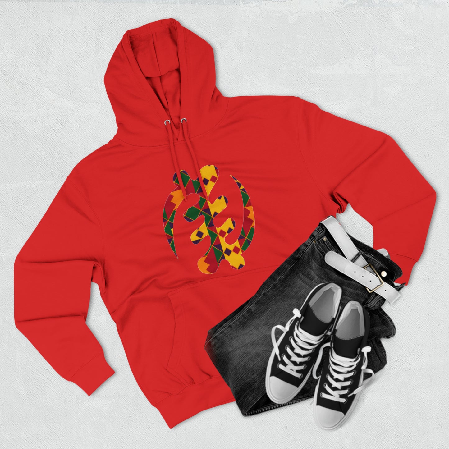 Gye Nyame African Adinkra Symbol Unisex Hoodie
