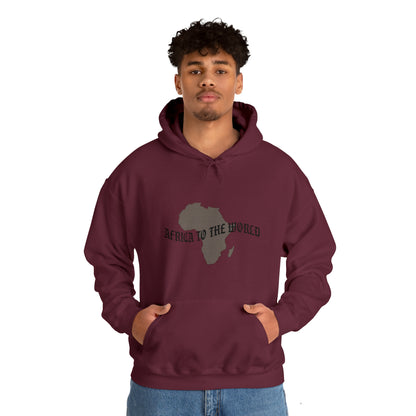 African To The World Unisex Hoodie Sweatshirt