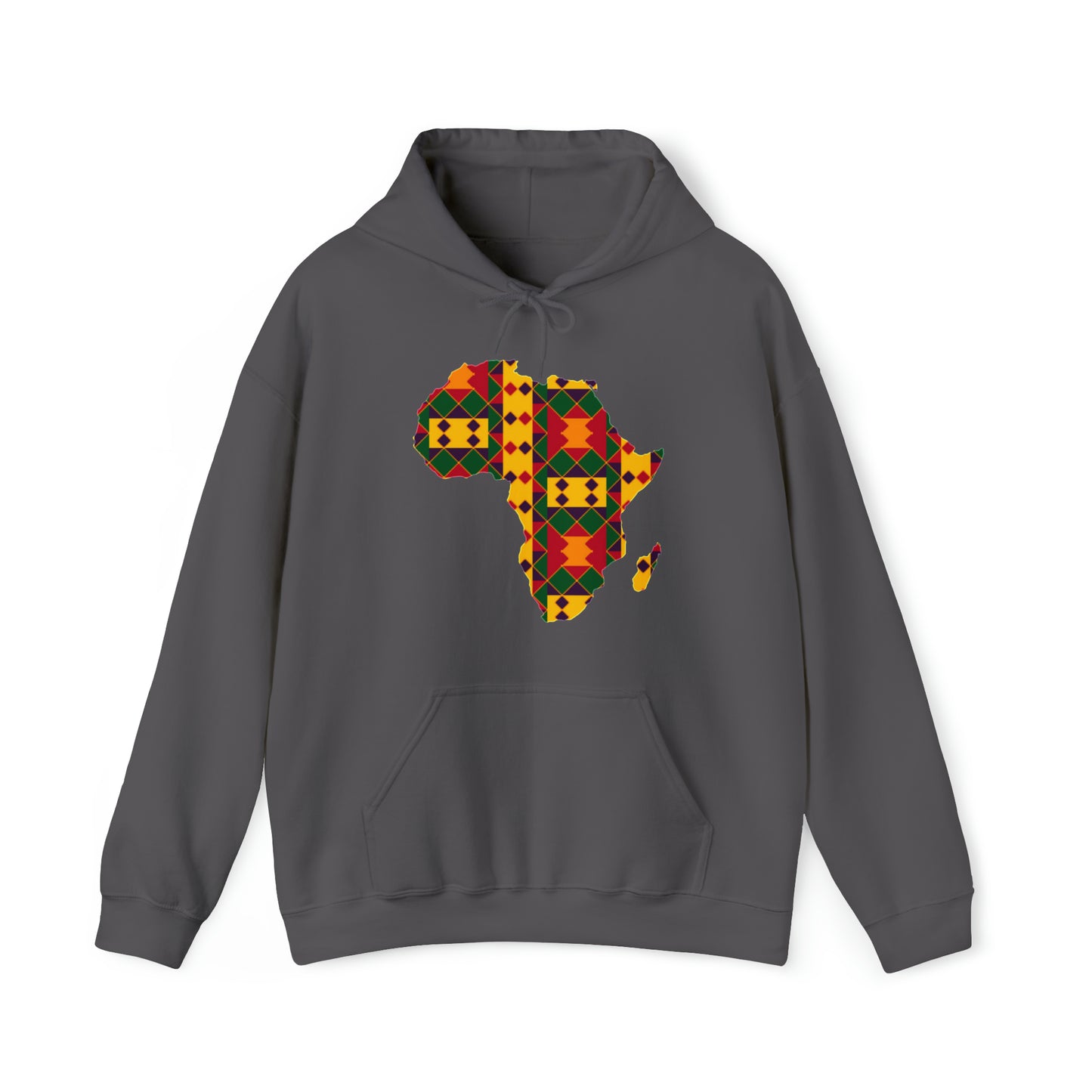 Sahara African Print Map Unisex Hoodie Sweatshirt