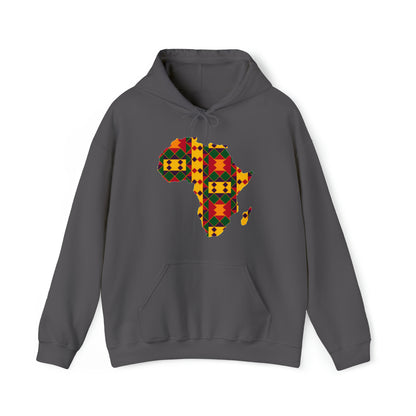 Sahara African Print Map Unisex Hoodie Sweatshirt