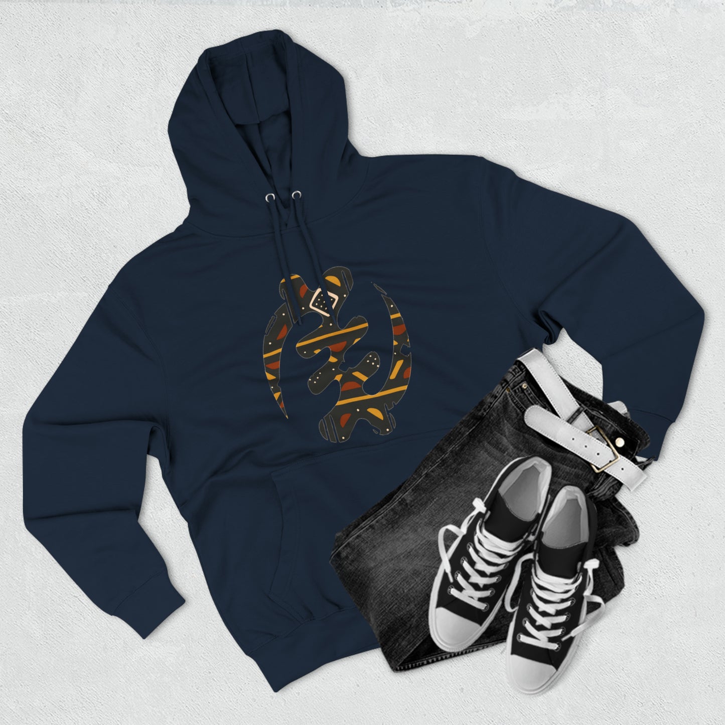 Gye Nyame African Adinkra Symbol Unisex Hoodie