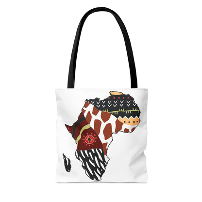 Kanko African Map Tote Bag