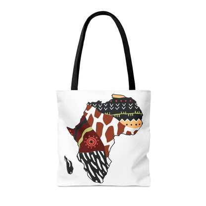 Kanko African Map Tote Bag