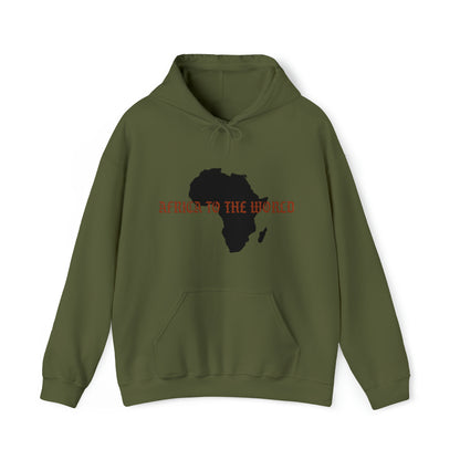 Africa To The World Unisex Hoodie Sweatshirt