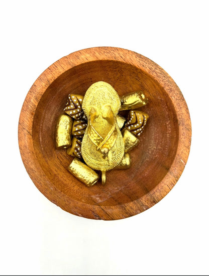 Ahenema African Brass Pendant