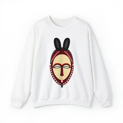 Kinshasa Mask Unisex Sweatshirt