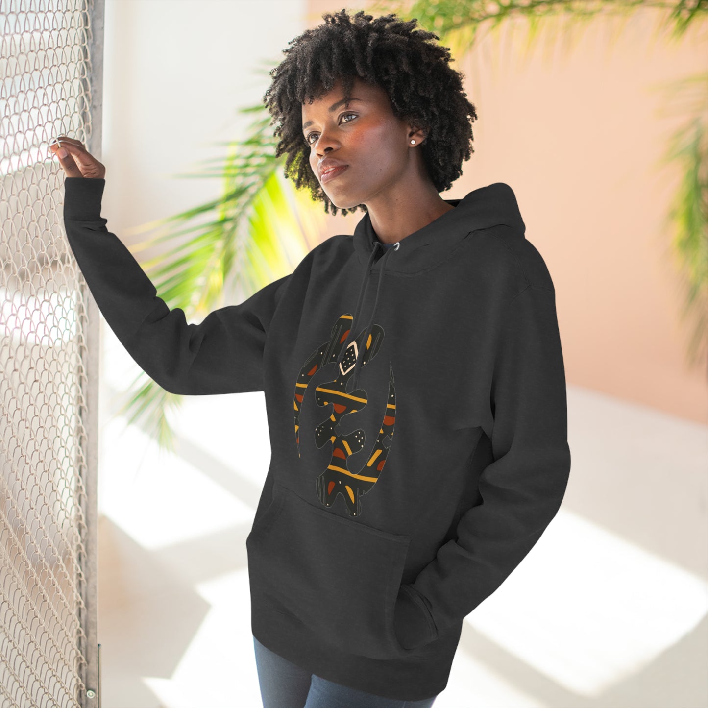 Gye Nyame African Adinkra Symbol Unisex Hoodie