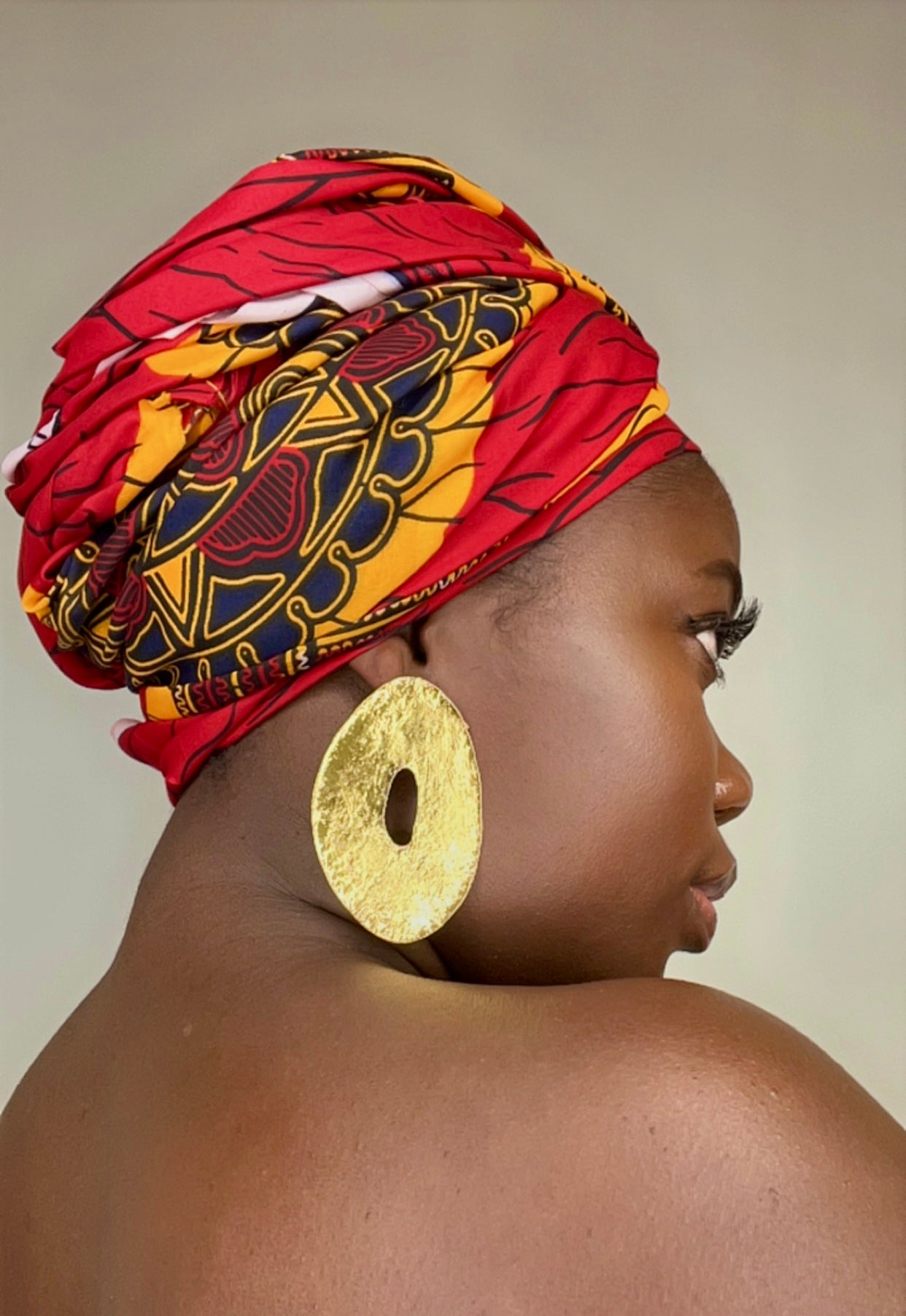 Afiwa Statement Stud Earrings
