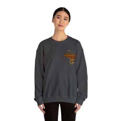 Sahara African Map Crest Unisex Sweatshirt