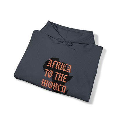 Africa To The World Unisex Hoodie Sweatshirt