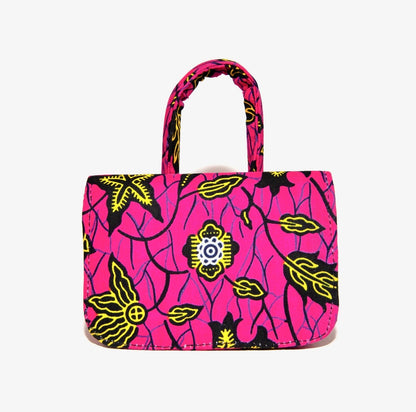 Kabuki Ruby African Print Mini Bag