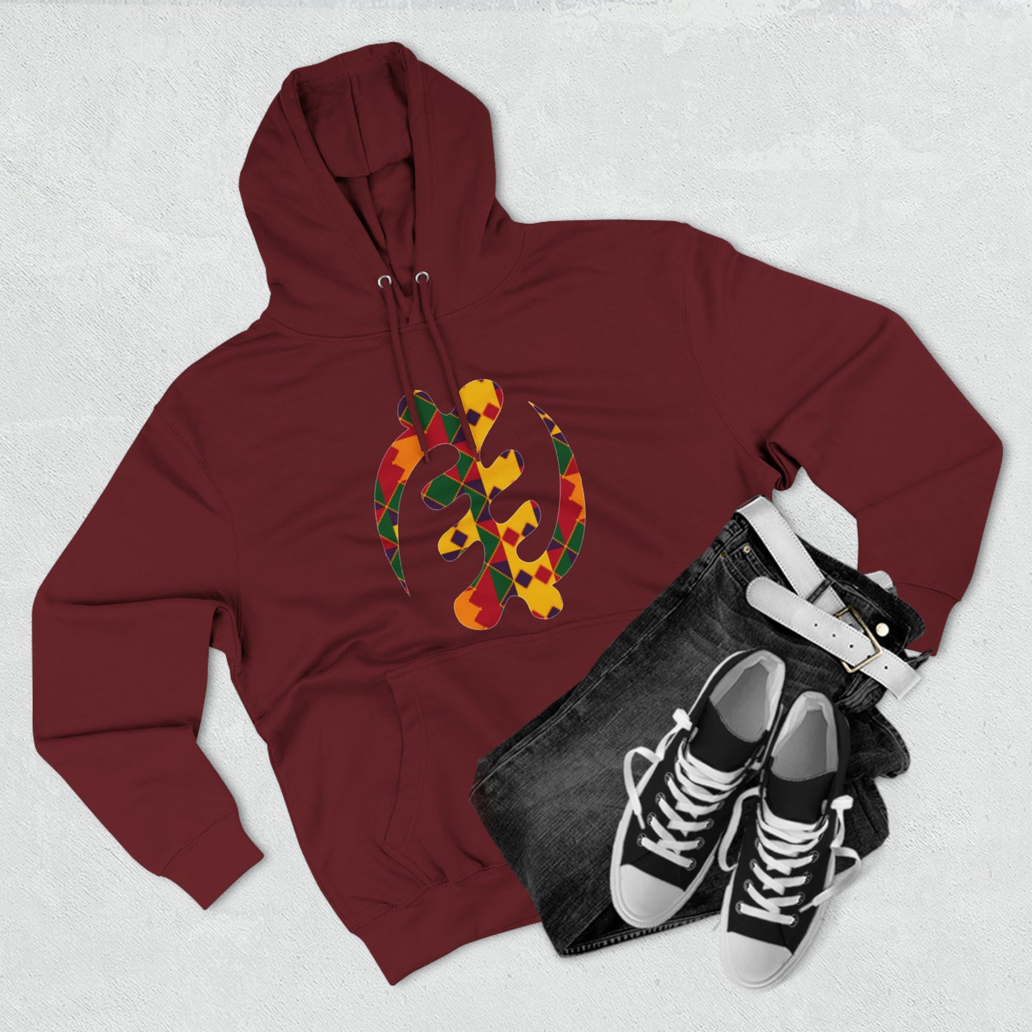 Gye Nyame African Adinkra Symbol Unisex Hoodie