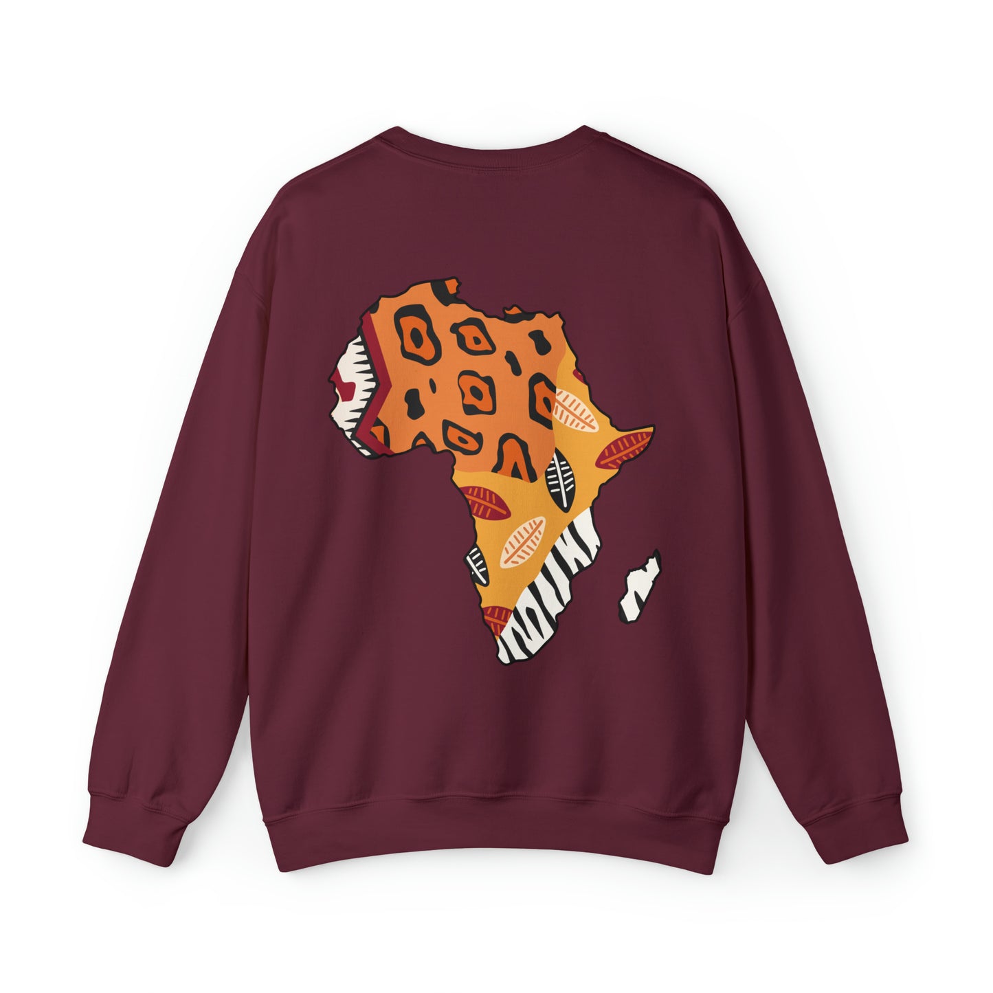 Fela ATTW African Print Map Unisex Sweatshirt