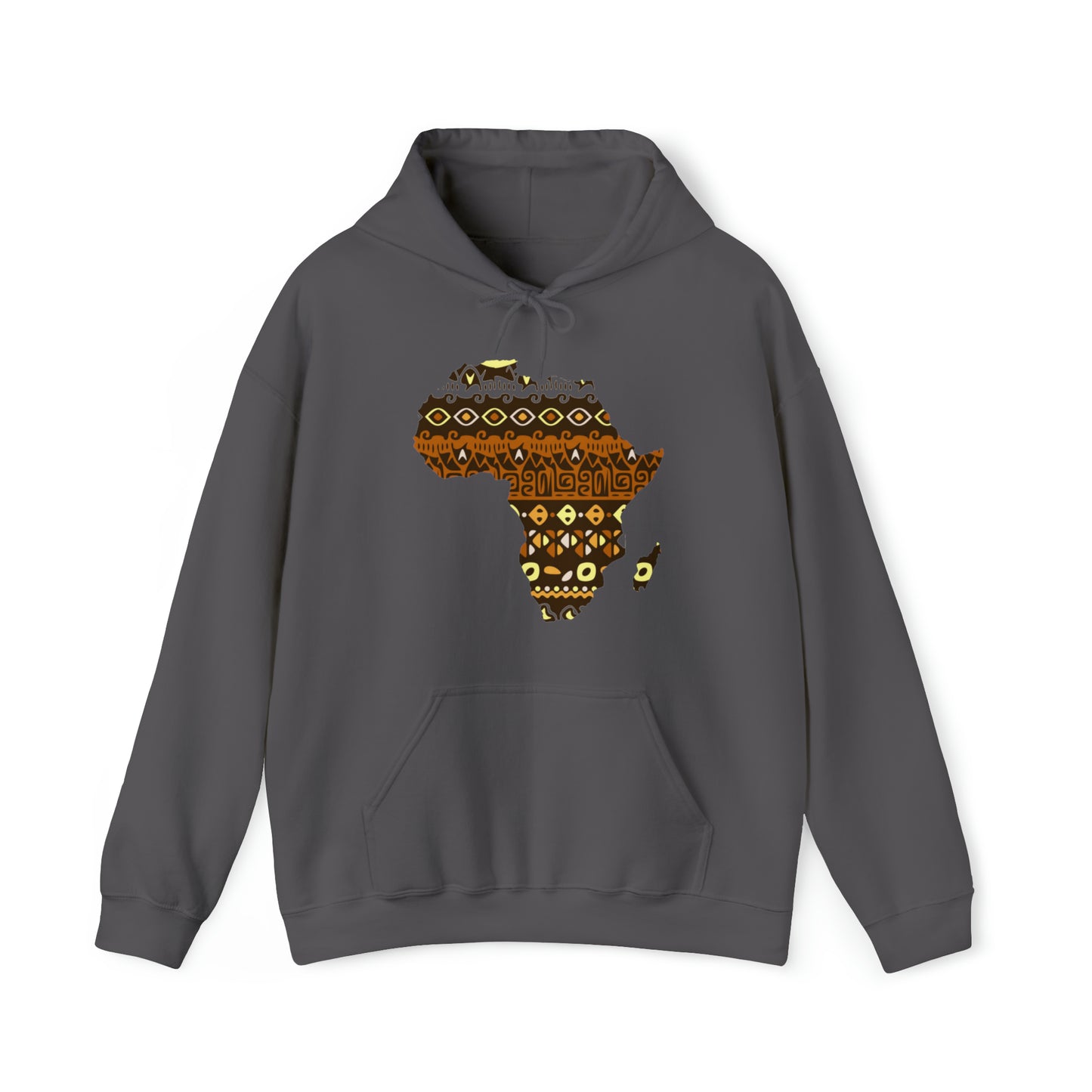 Sahara African Print Map Unisex Hoodie Sweatshirt