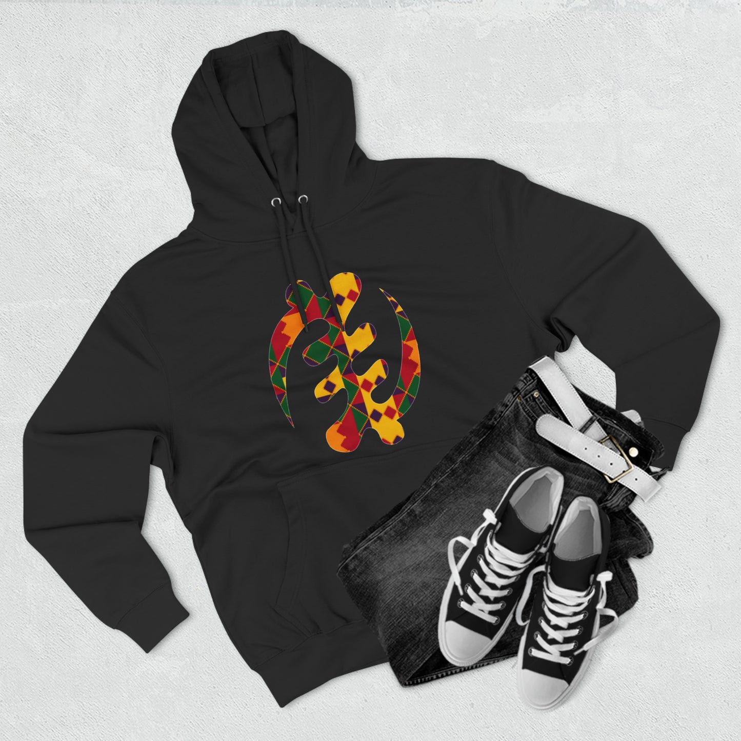 Gye Nyame African Adinkra Symbol Unisex Hoodie