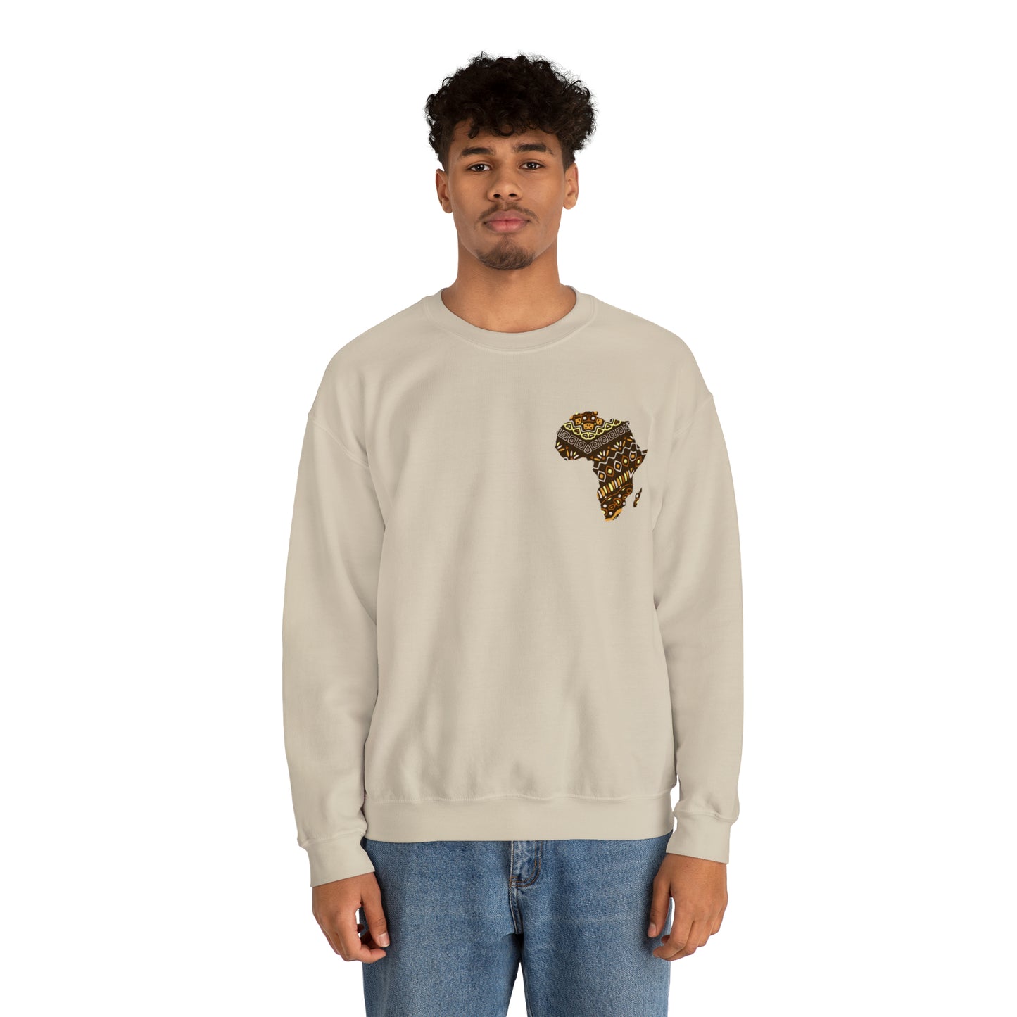 Sahara African Map Crest Unisex Sweatshirt