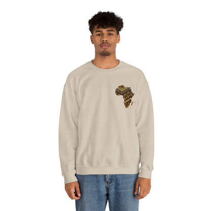 Sahara African Map Crest Unisex Sweatshirt