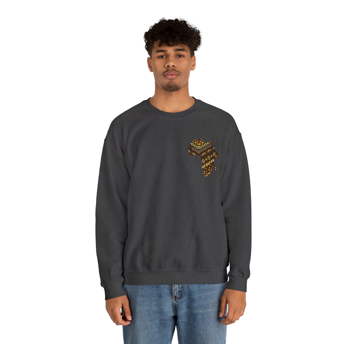 Sahara African Map Crest Unisex Sweatshirt