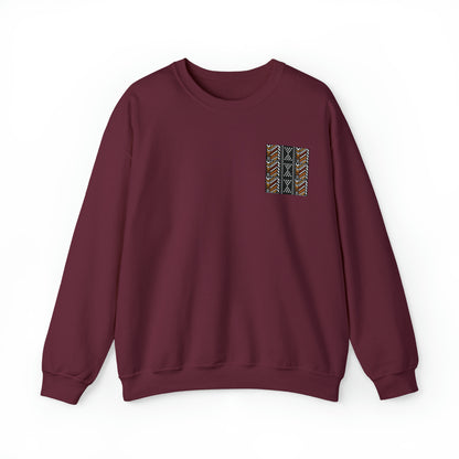 Zuzu African Print Map Unisex Sweatshirt