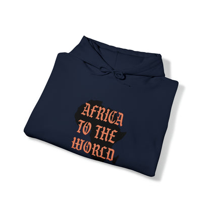 Africa To The World Unisex Hoodie Sweatshirt