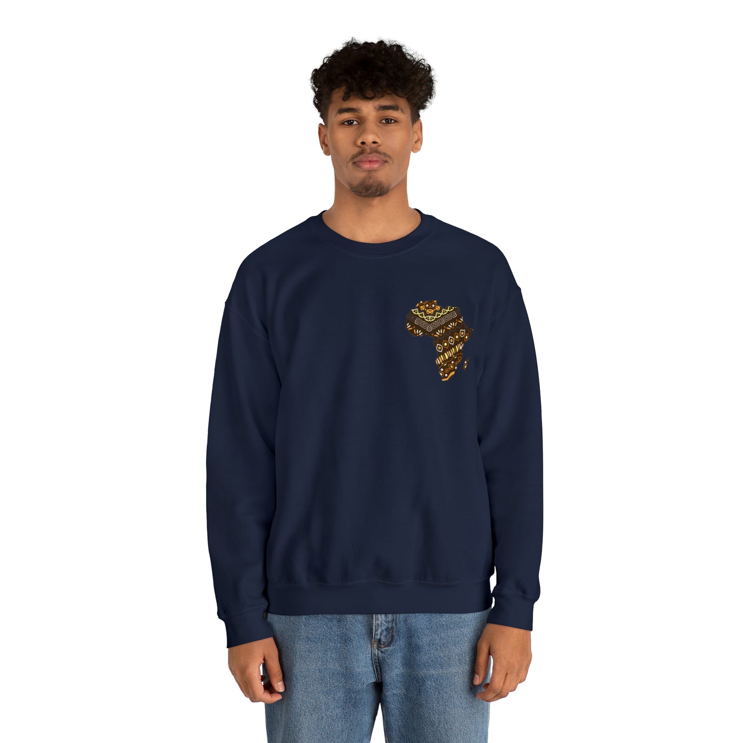 Sahara African Map Crest Unisex Sweatshirt