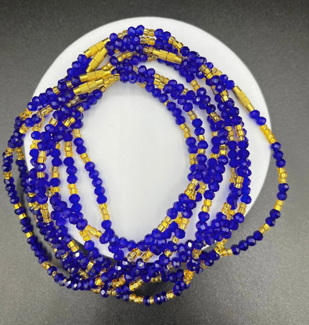 Aima Royal Blue Anklet