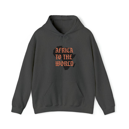 Africa To The World Unisex Hoodie Sweatshirt