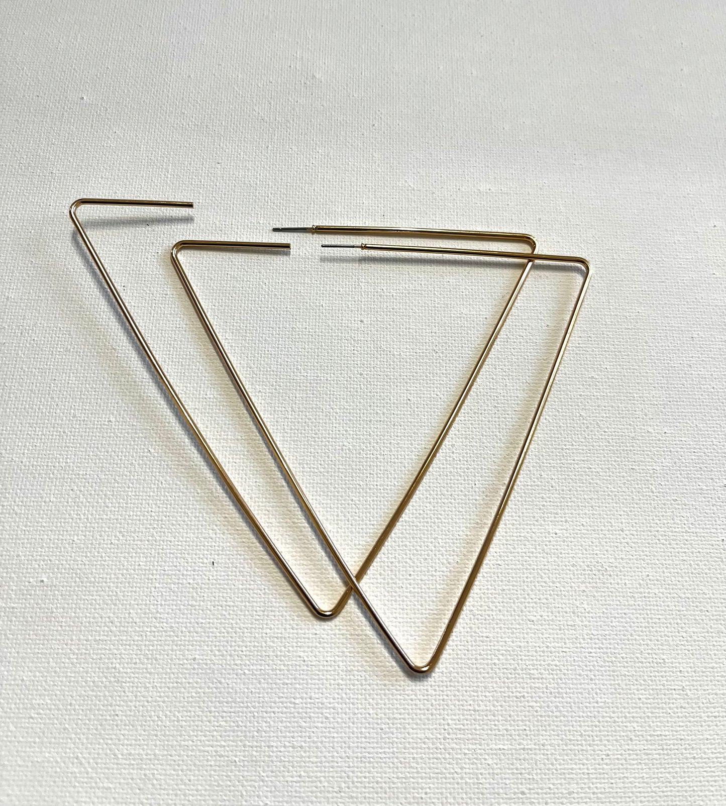 Triangle Oversized Hoop Earrings