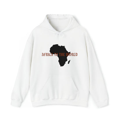 Africa To The World Unisex Hoodie Sweatshirt