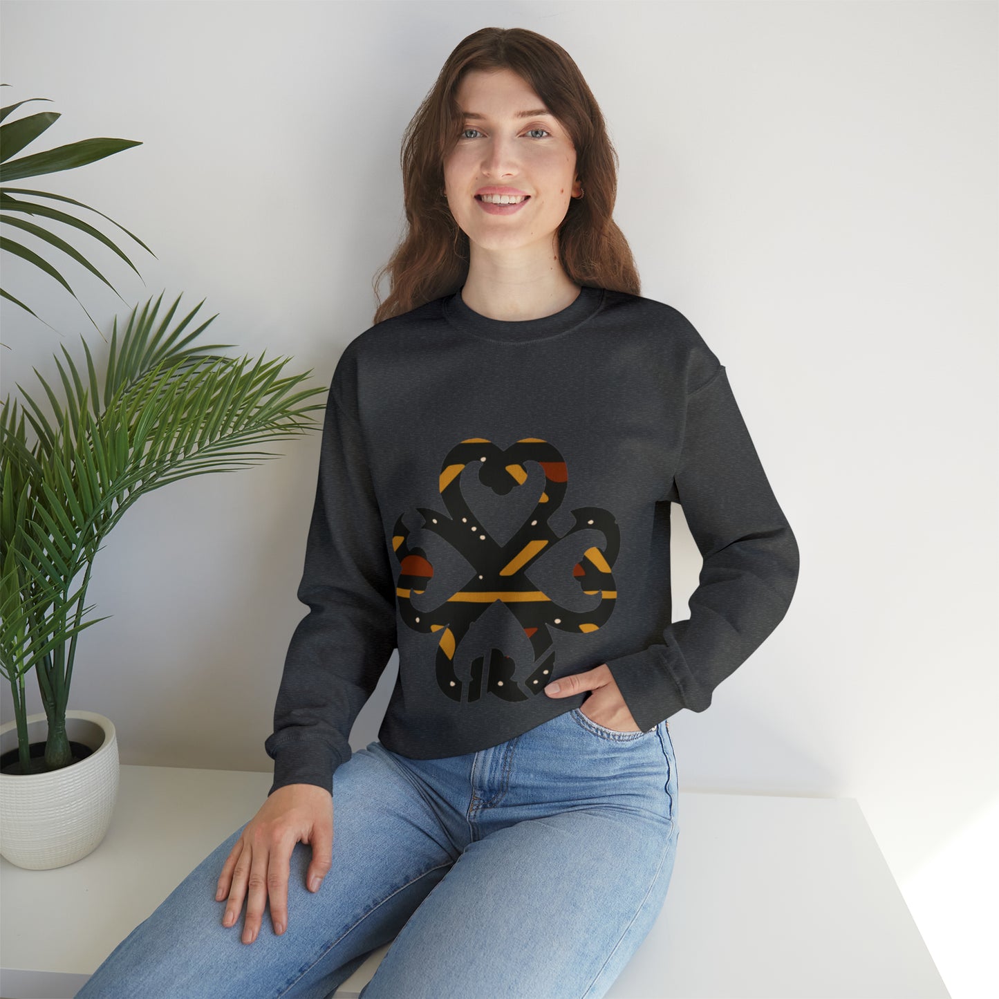 Nyame Dua African Adinkra Symbol Unisex Sweatshirt