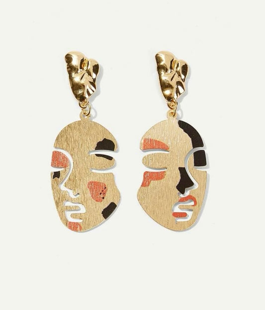 Zonbi  Abstract Earrings