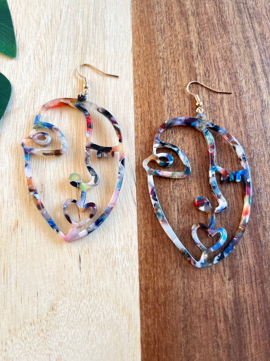 Mali Abstract Earrings