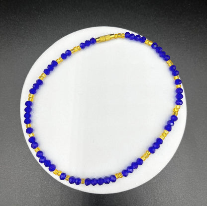Aima Royal Blue Anklet