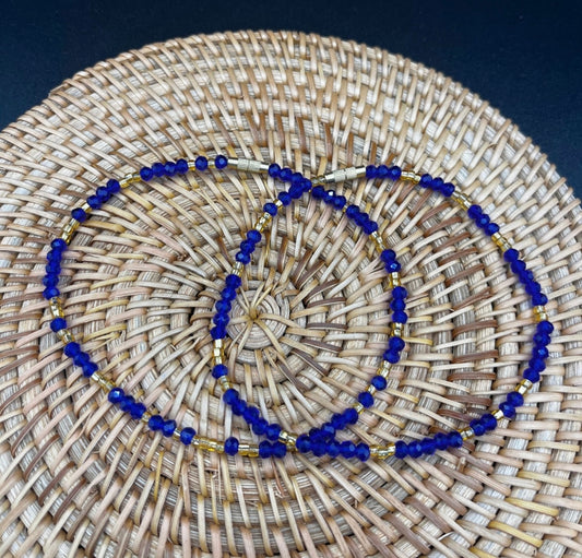 Aima Royal Blue Anklet