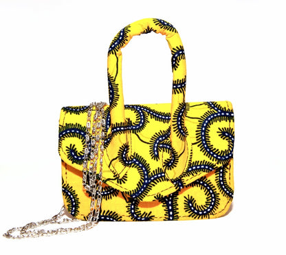 Kabuki Tuscany African Print Mini Bag