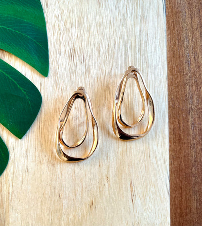Aria Abstract Stud Earrings