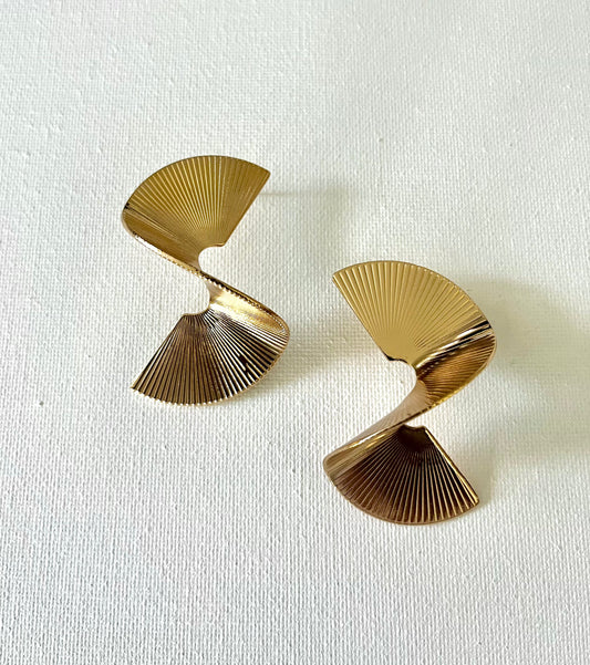 Zuli Twist Statement Earrings