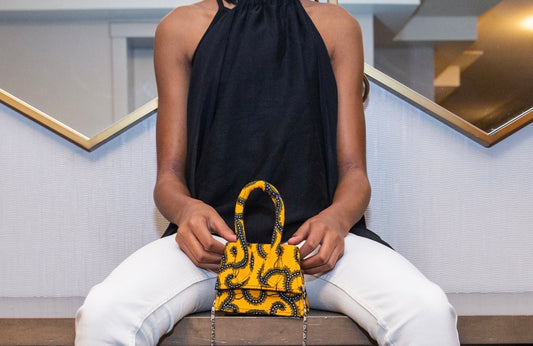 Akiti Tuscany African Print Mini Bag