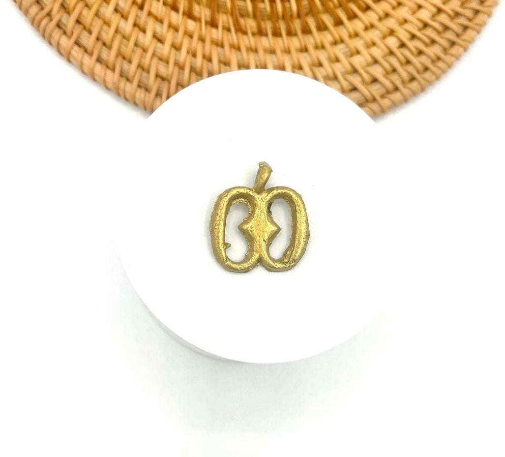 Nyame Bribi wo soro Adinkra Brass Charm