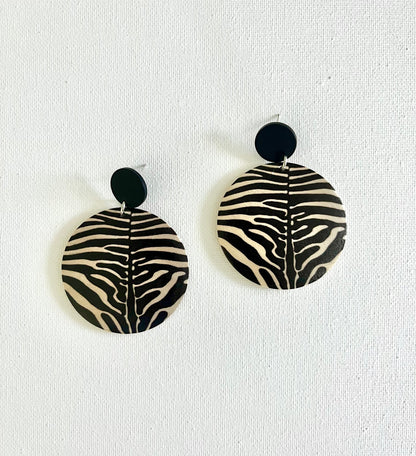 Equus Striped Earrings