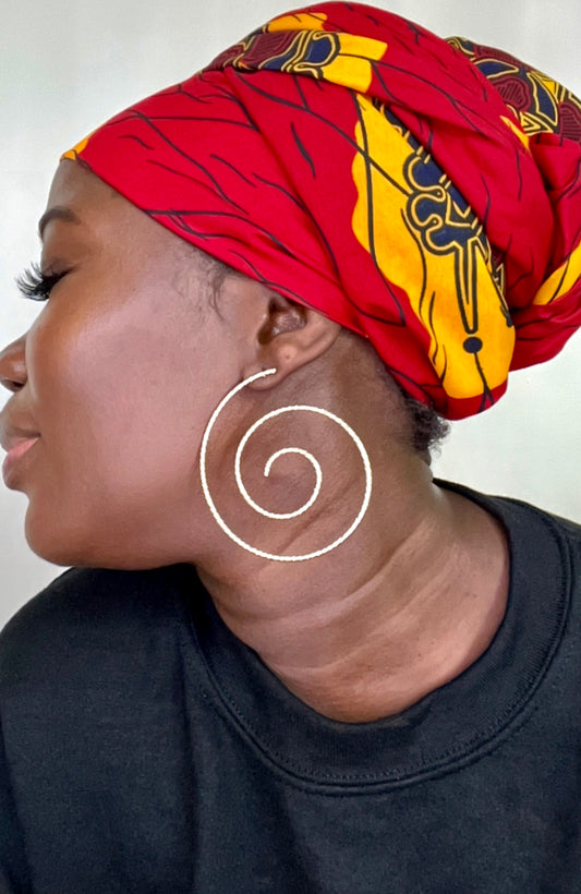 Sima Spiral Earrings