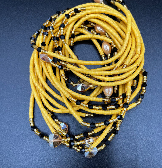 Majestic Tie On Waist Beads