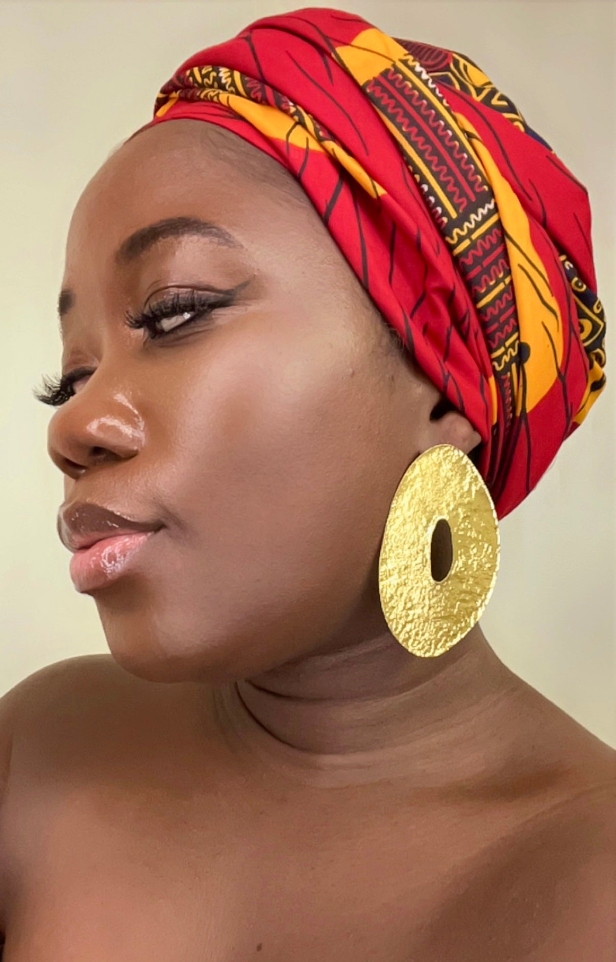 Afiwa Statement Stud Earrings