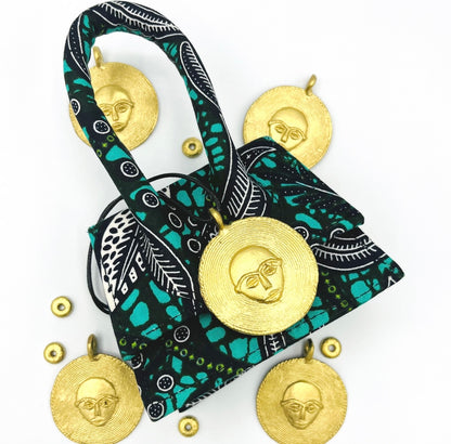 Akiti Jade African Print Mini Bag