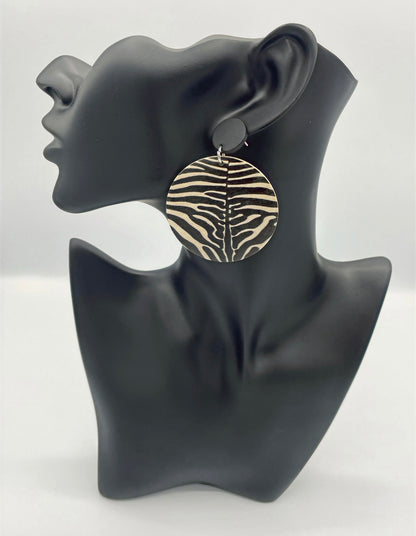 Equus Striped Earrings