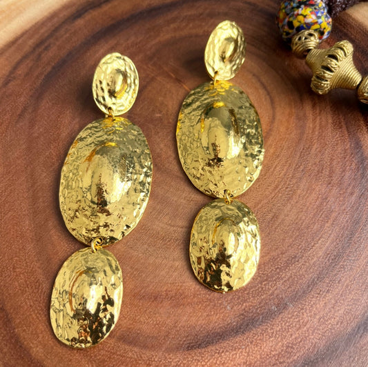 Azulik Vintage Drop Earrings